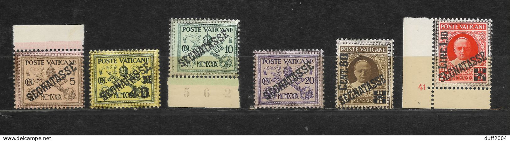 1931 - SERIE SEGNATASSE N. 1 - GOMMA INTEGRALE - FIRMA RAJBAUDI PER ESTESO. - Unused Stamps