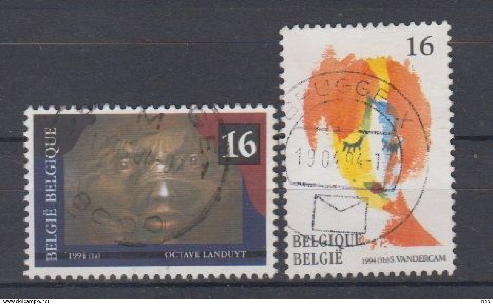 BELGIË - OPB - 1994 - Nr 2538/39 - Gest/Obl/Us - Oblitérés