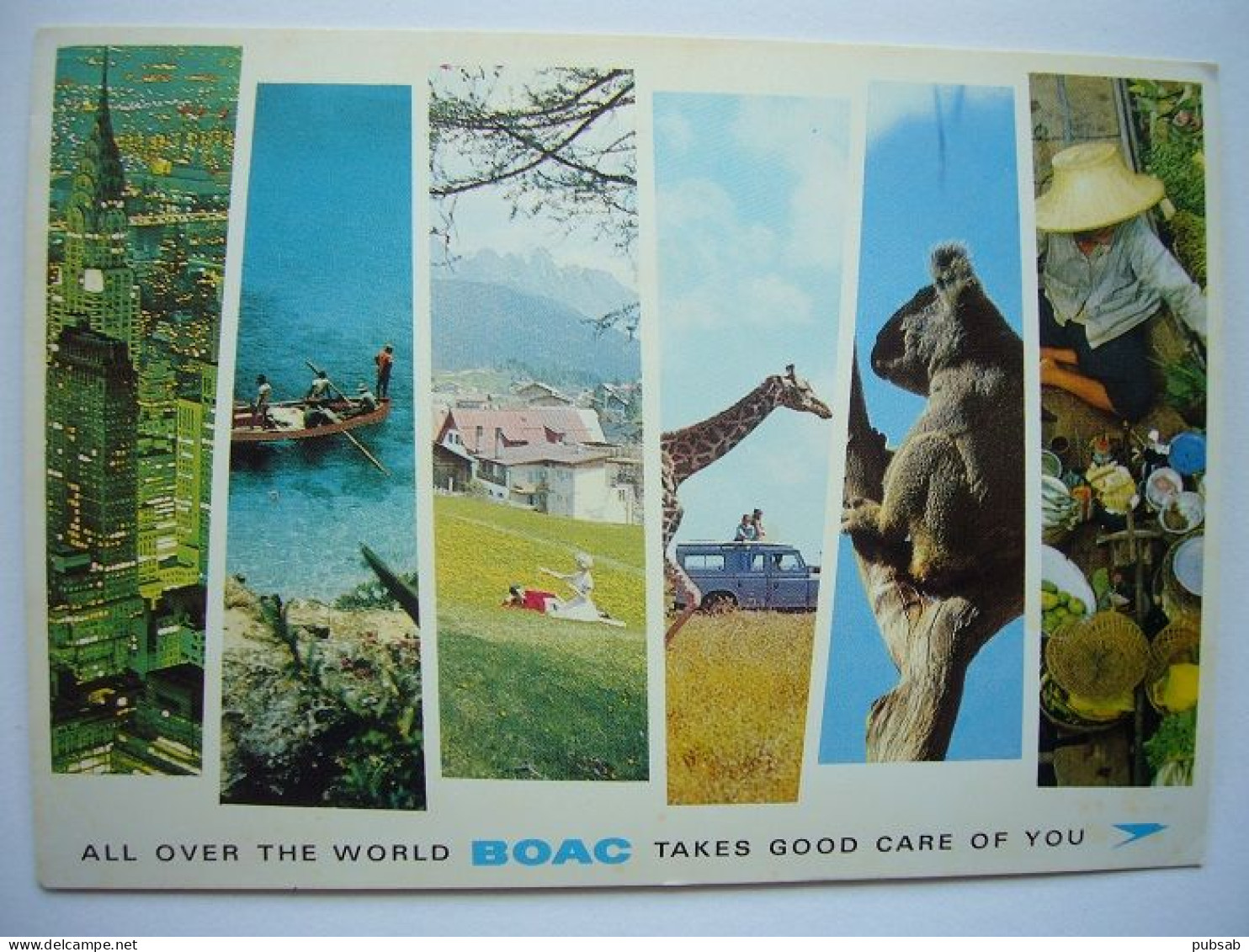 Avion / Airplane / BOAC - BRITISH OVERSEAS AIRWAYS CORPORATION / World's Most Advanced Airline / Airline Issue - 1946-....: Ere Moderne