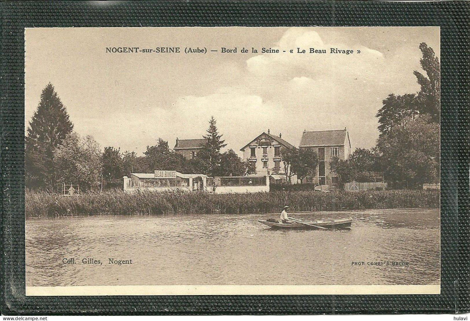 10  NOGENT SUR SEINE - BORD DE LA SEINE - LE BEAU RIVAGE (ref 8037) - Nogent-sur-Seine