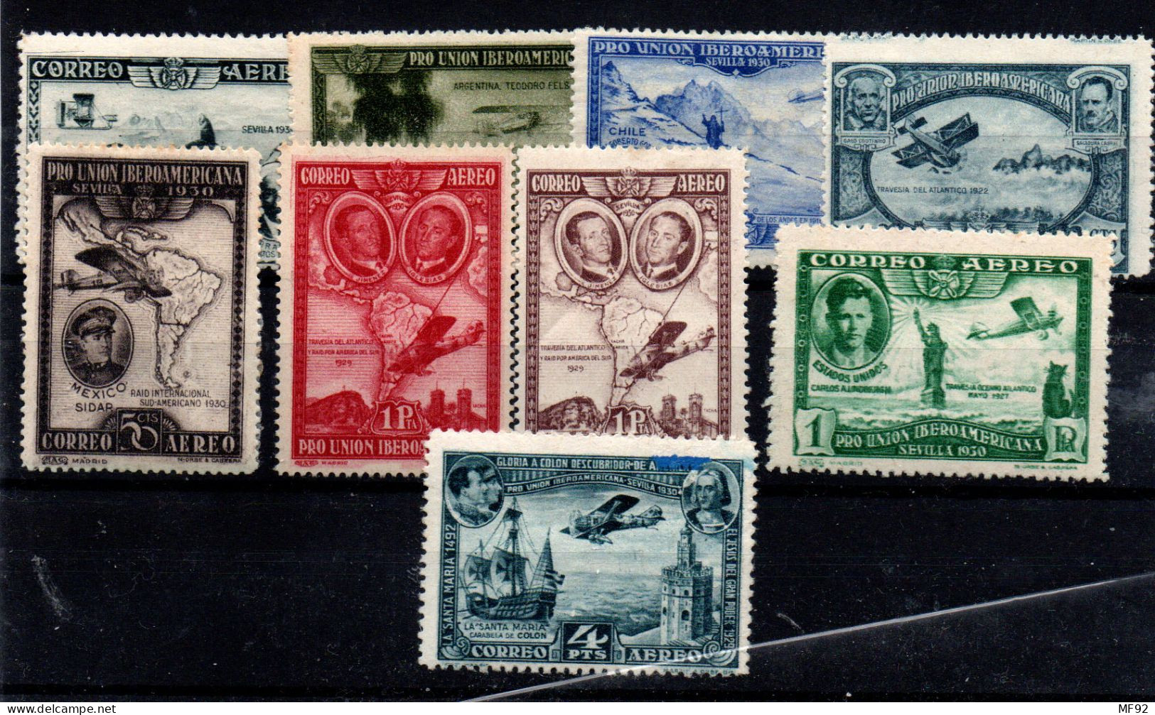 España Nº 583/91. Año 1930 - Unused Stamps