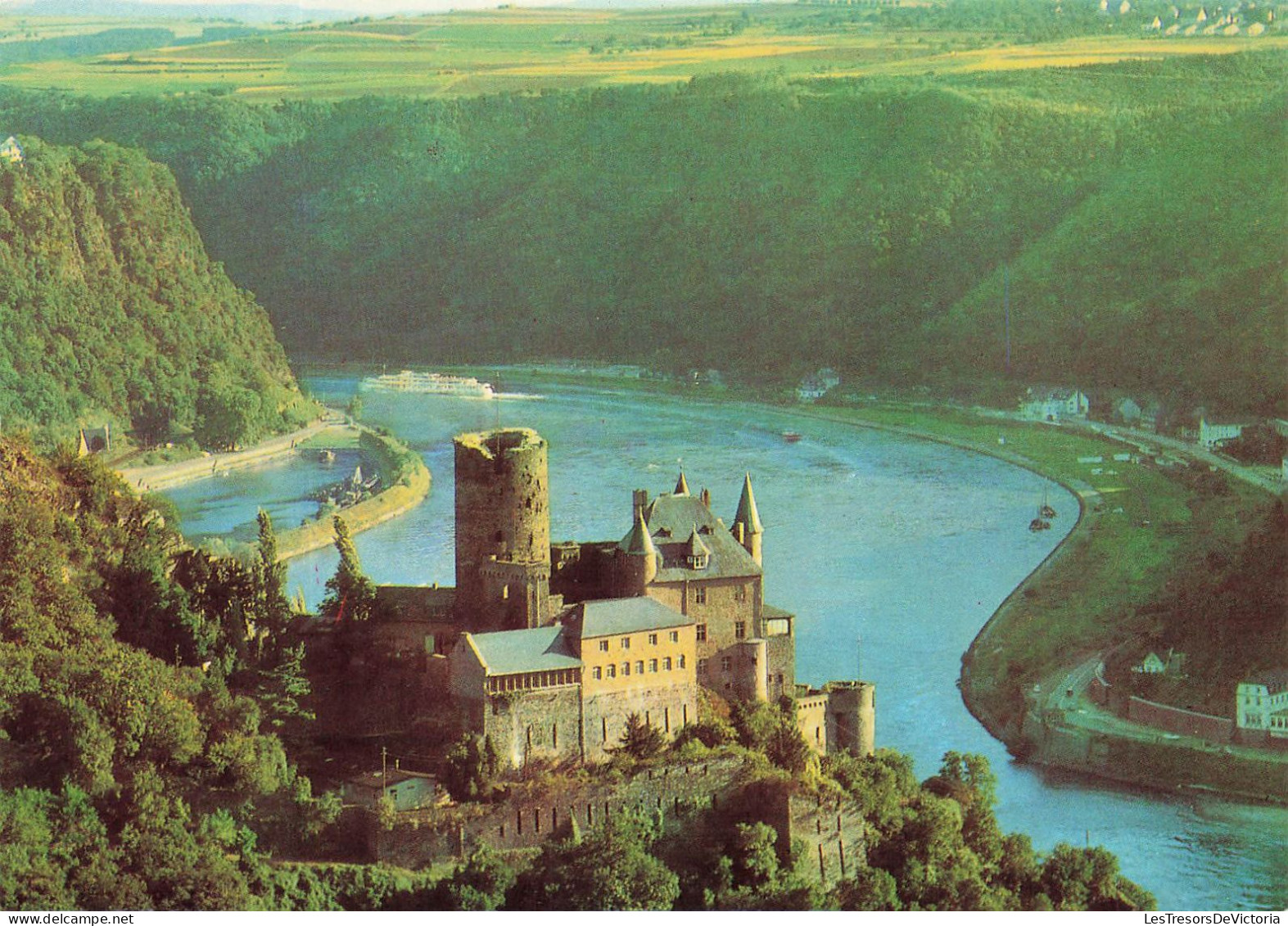 ALLEMAGNE - Le Rhin - Château Katz Et La Loreley - Colorisé - Carte Postale - Other & Unclassified