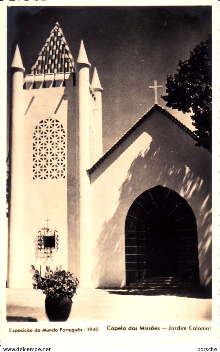 Exposição Do Mundo Português 1940 Capela Das Missões Jardim Colonial - Autres & Non Classés
