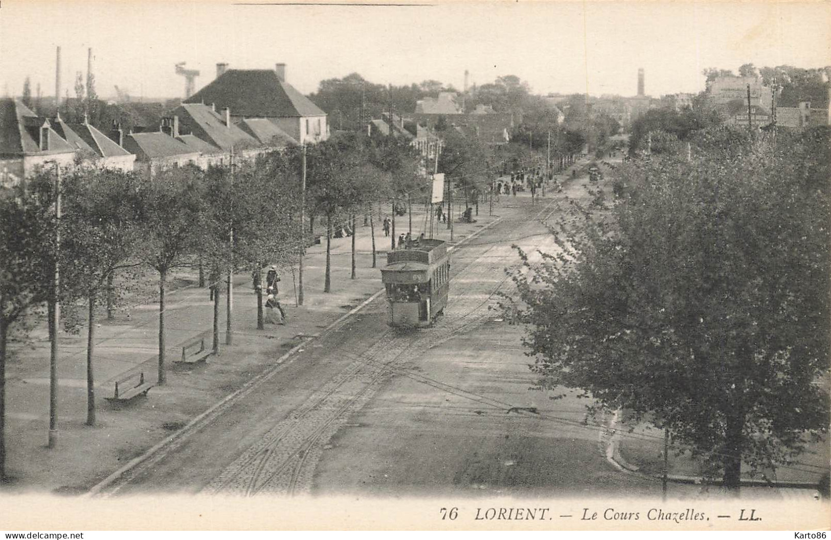 Lorient * Le Cours Chazelles * Tram Tramway - Lorient