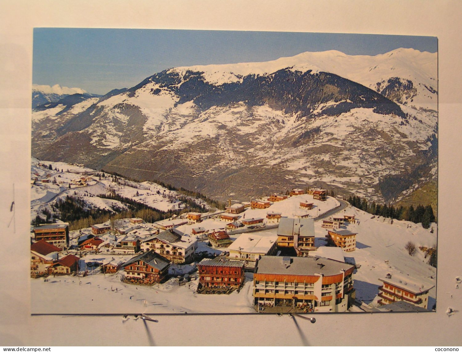 Courchevel - 1650 - Moriond - Vue Aérienne Sur Les Hotels En Bordure Des Pistes - Courchevel