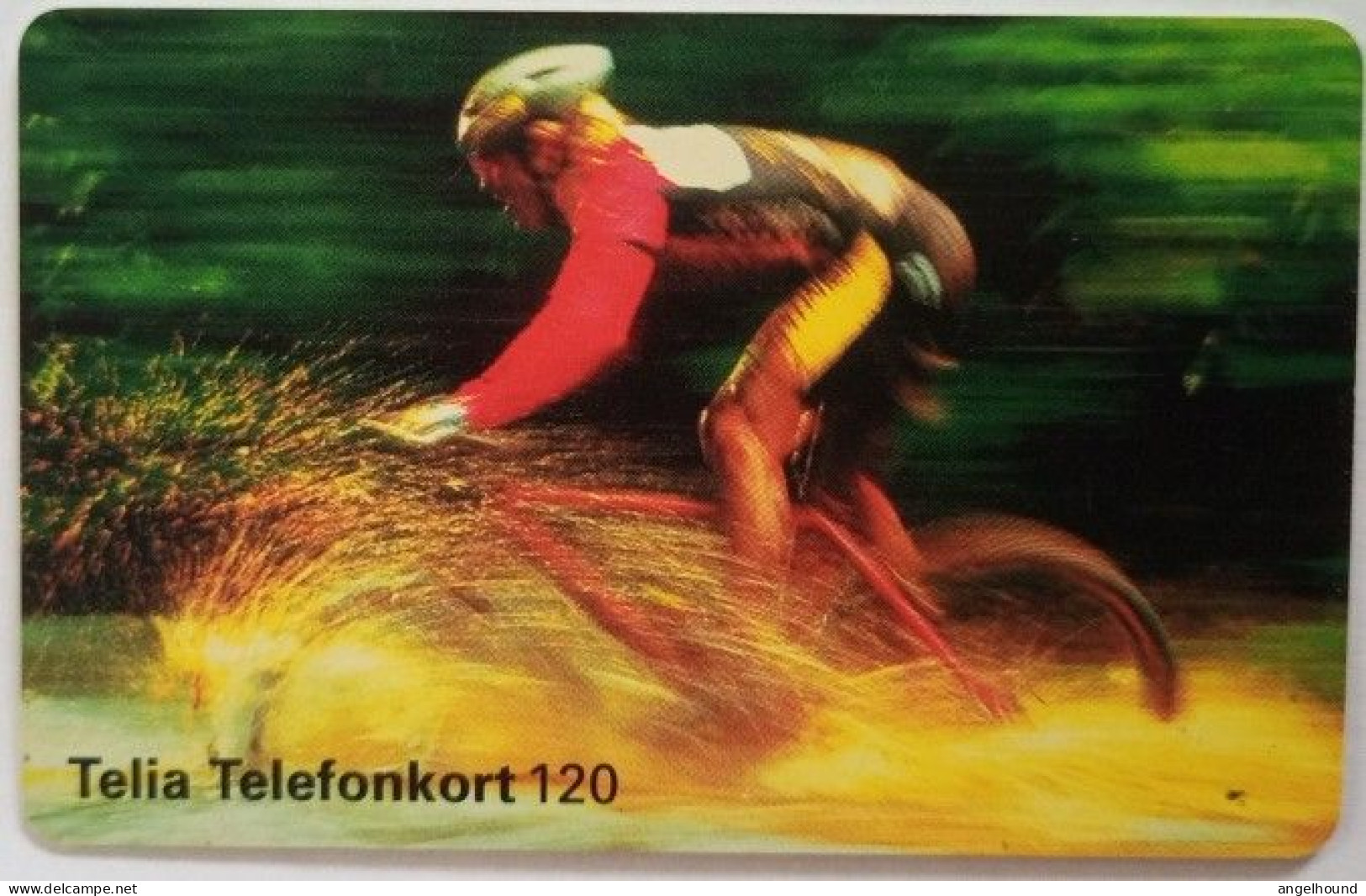 Sweden 120Mk. Chip Card - Mountainbike - Sweden