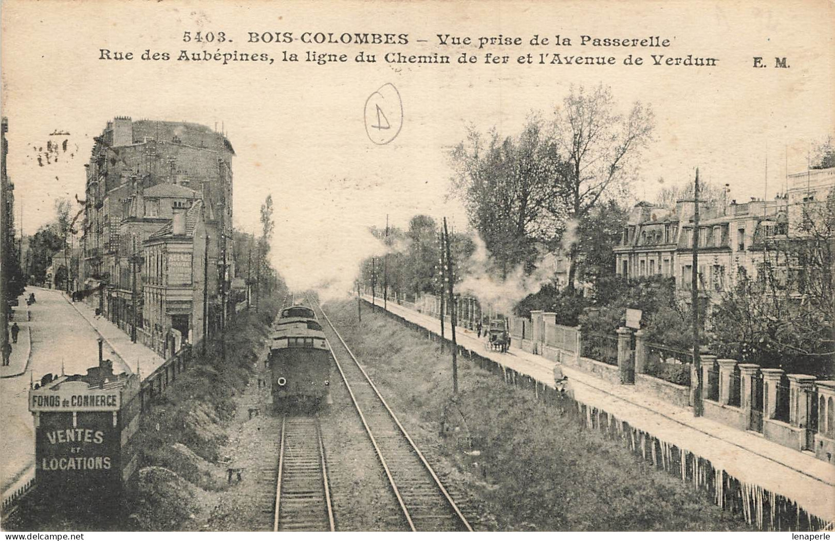 D9945 Bois Colombes Rue Des Aubépines - Autres & Non Classés