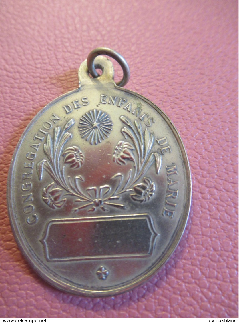 Médaille Religieuse Ancienne/Enfants De Marie/ Fin  XIXème              MDR31 - Religión & Esoterismo
