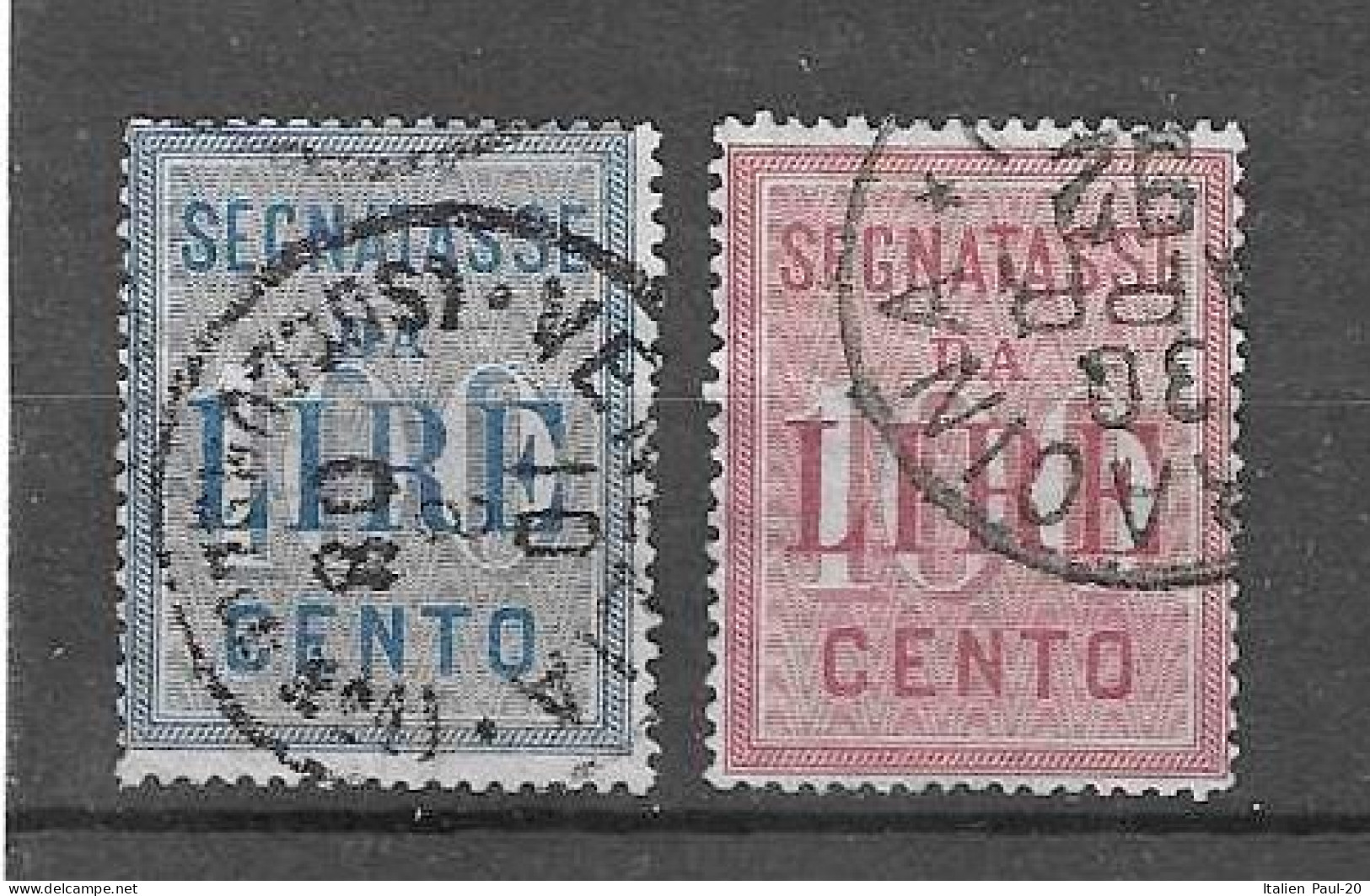 Italien - Selt./gest. Bessere Werte "VM" Aus 1884/1903 - Michel 3 Und 5!!! - Used