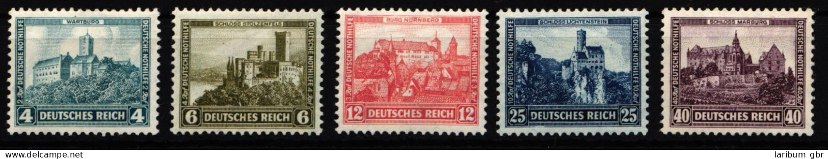 Deutsches Reich 474-478 Mit Falz #NL384 - Andere & Zonder Classificatie