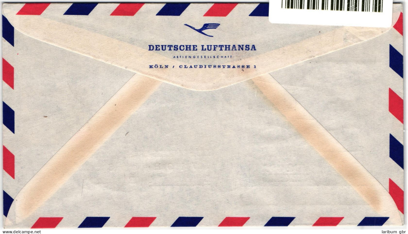 BRD Bund 205-208 Auf Brief Satzbrief "Aufnahme Des Luftverkehr" #NL455 - Other & Unclassified