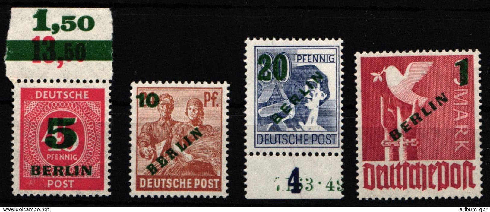 Berlin 64-67 Postfrisch Signiert Dr. Dub #NL447 - Other & Unclassified