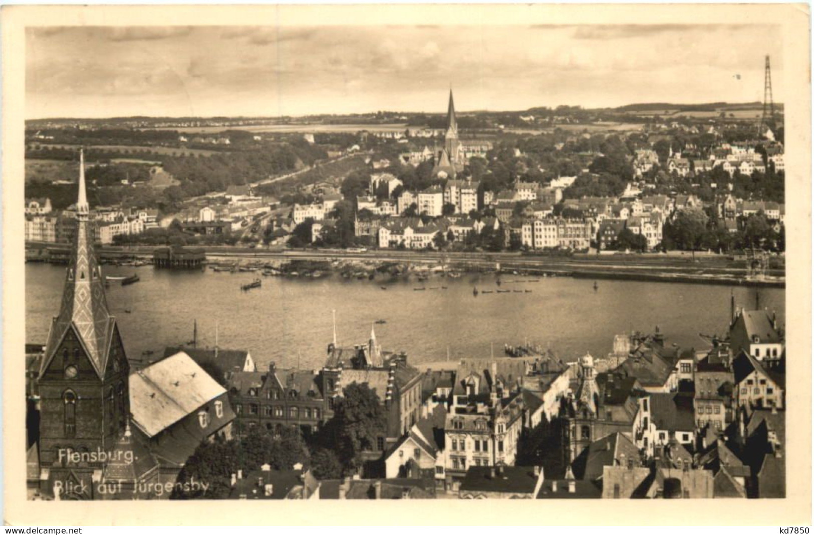 Flensburg - Blick Auf Jürgensby - Flensburg