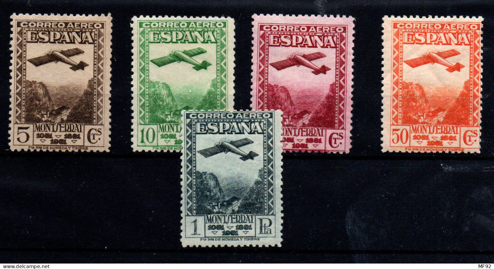 España Nº 650/4. Año 1931 - Neufs
