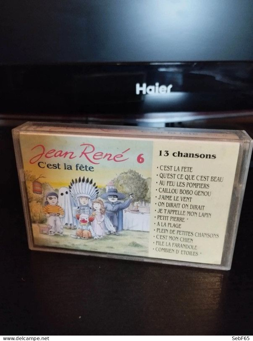 Cassette Audio Jean René - C'est La Fête - Audio Tapes