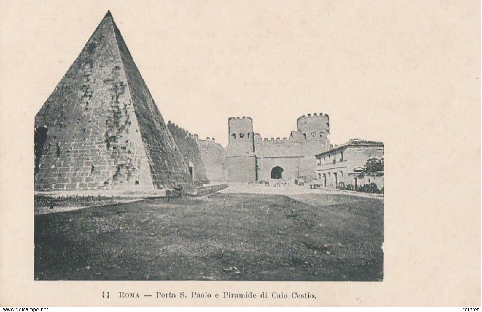 Lazio - Roma  -  Porta S. Paolo E Piramide Di Caio Cestio - Autres Monuments, édifices