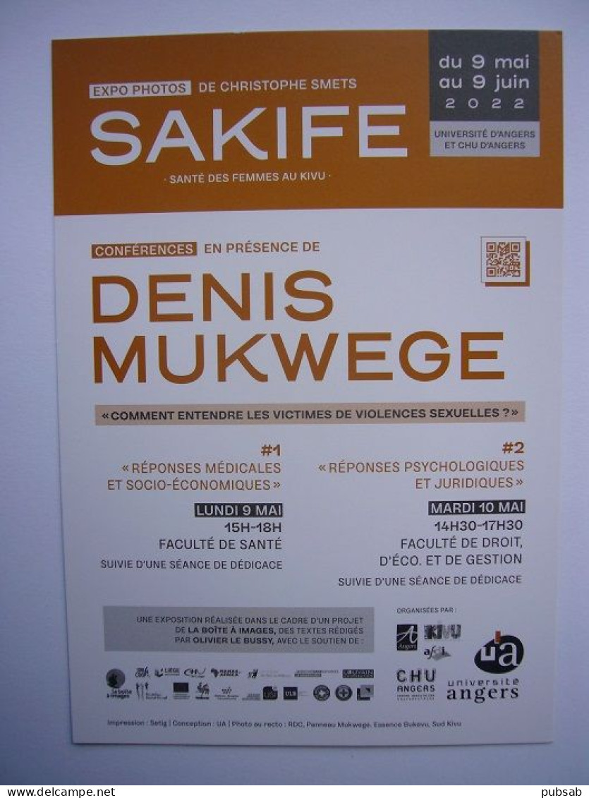 SUD KIVU / Dr Denis MUKWEGE / L'homme Qui Répare Les Femmes / Hôpital De Lemera - Autres & Non Classés