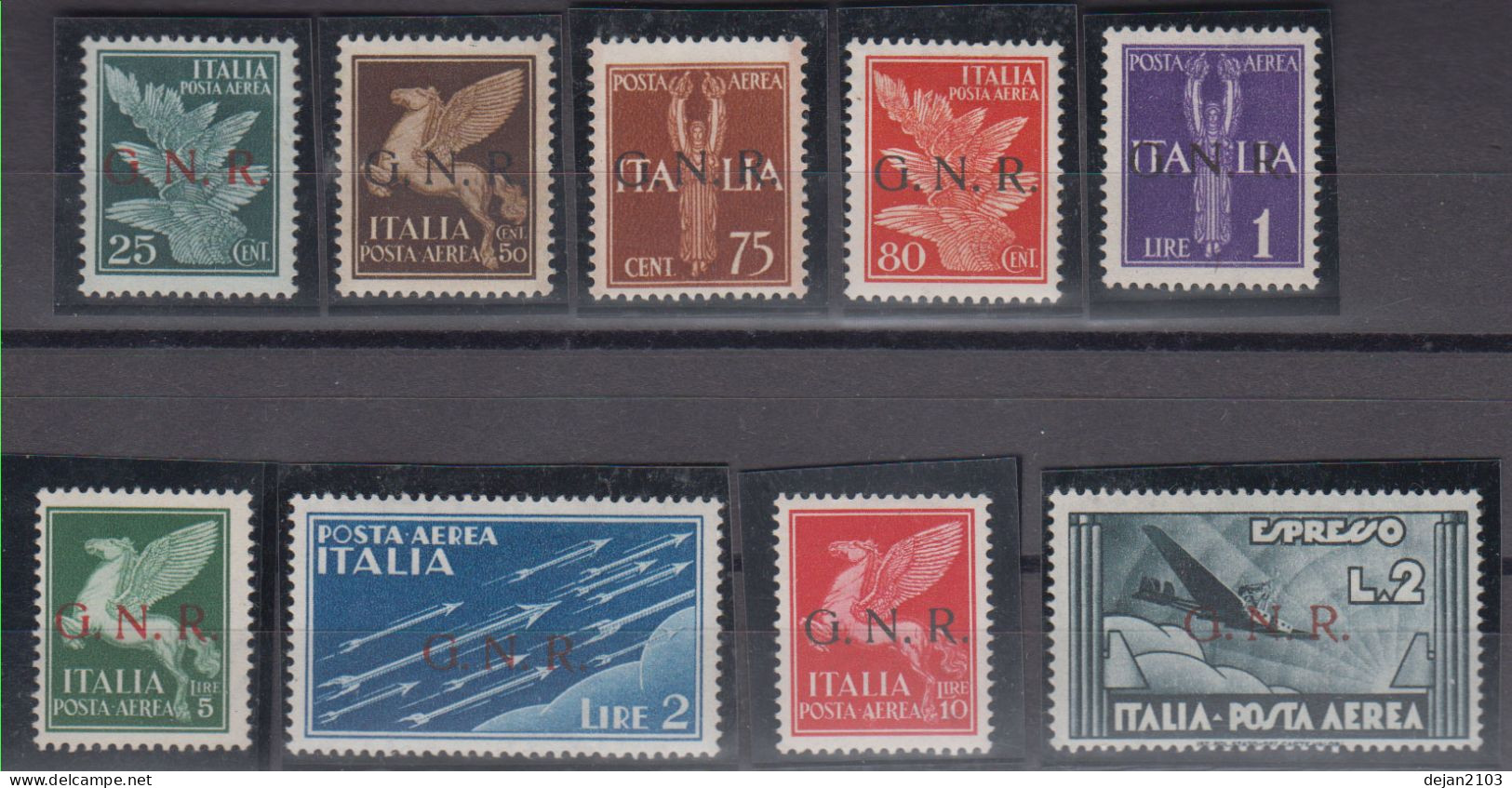 Italy Republican National Guard "G.N.R." 1930/2 MNH,MH **/* - Andere & Zonder Classificatie