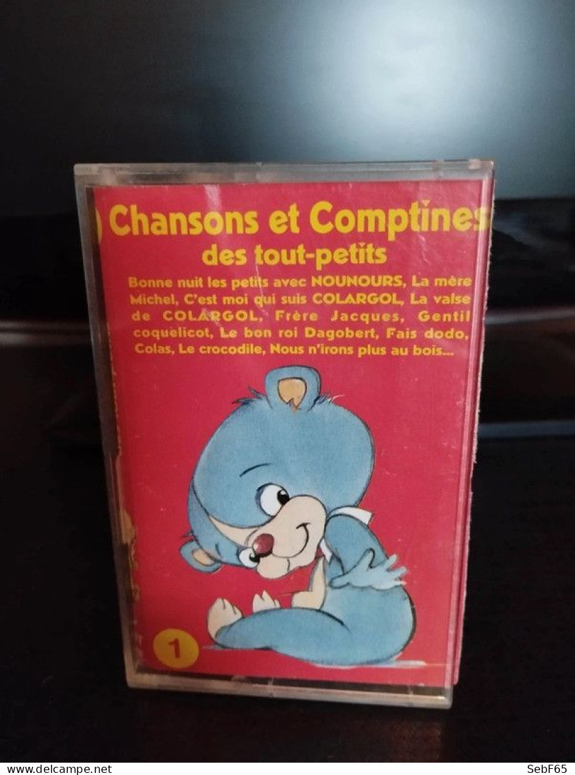 Cassette Audio Chansons Et Comptines Des Tout-petits - Audio Tapes