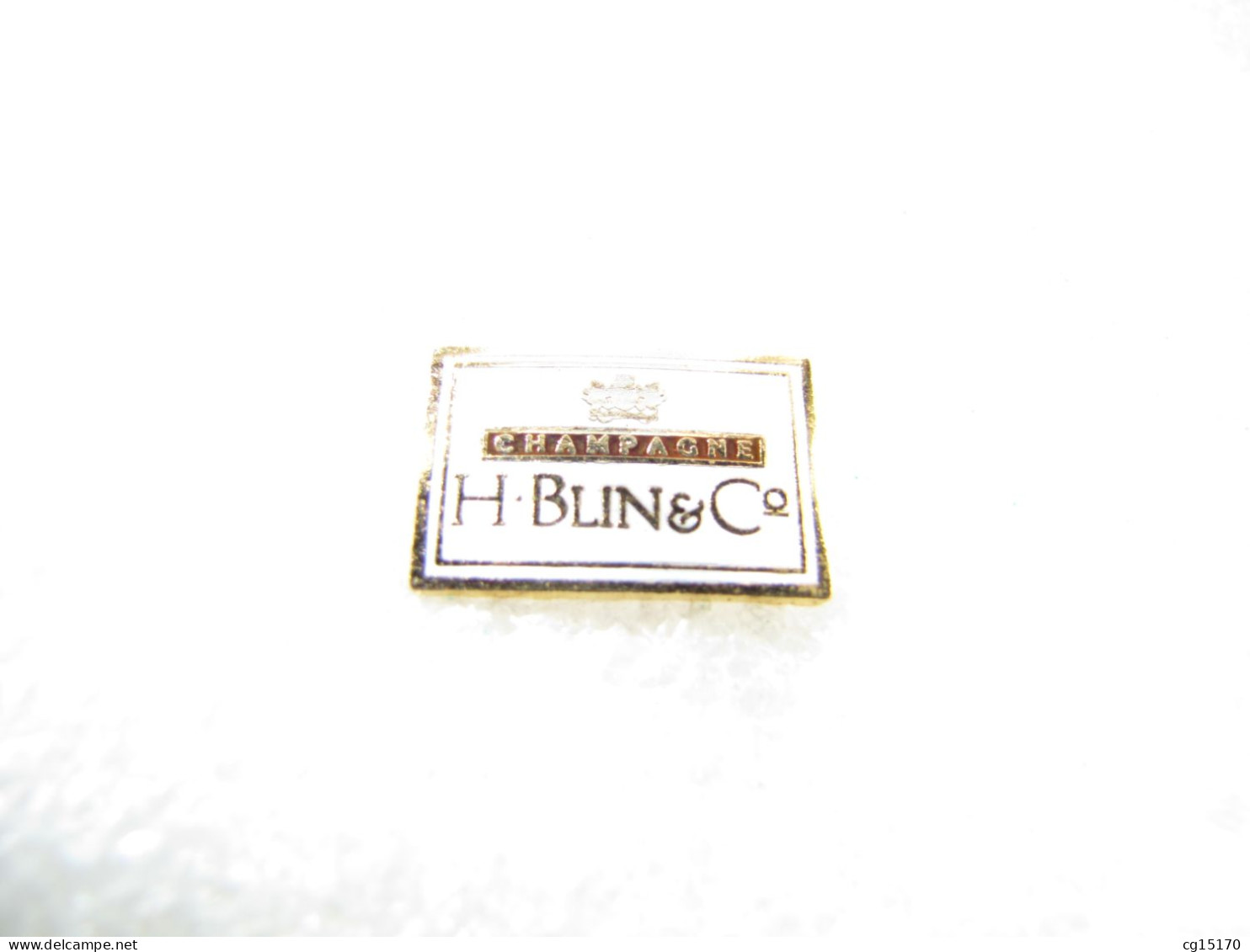 PIN'S   CHAMPAGNE  H. BLIN & Co  Email Grand Feu - Boissons