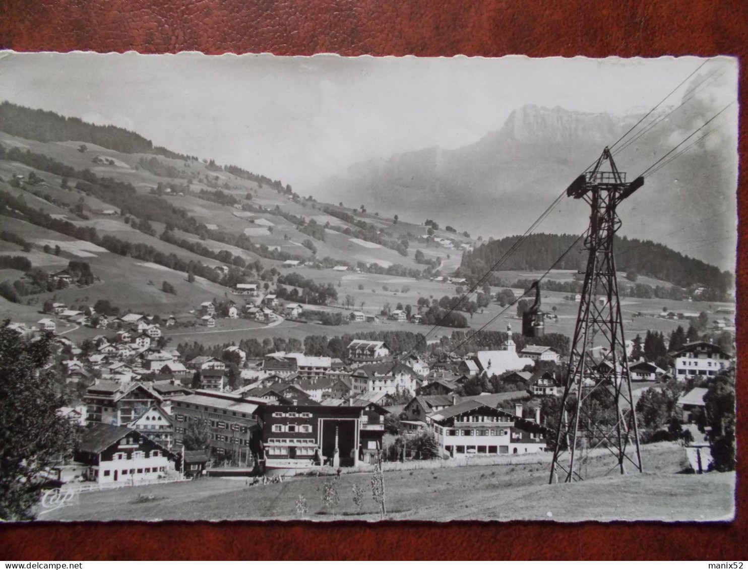 74 - MEGÈVE - La Tête De Rochebrune. (Télécabine) CPSM - Megève