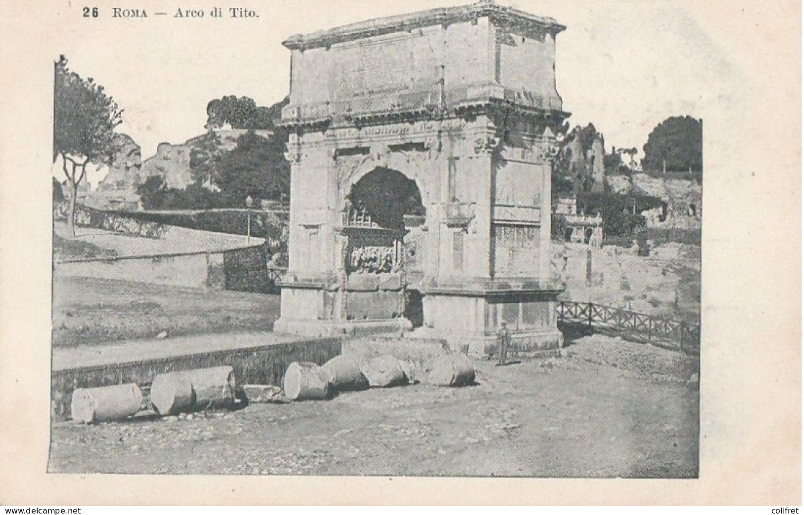 Lazio - Roma  -  Arco Di Tito - Otros Monumentos Y Edificios