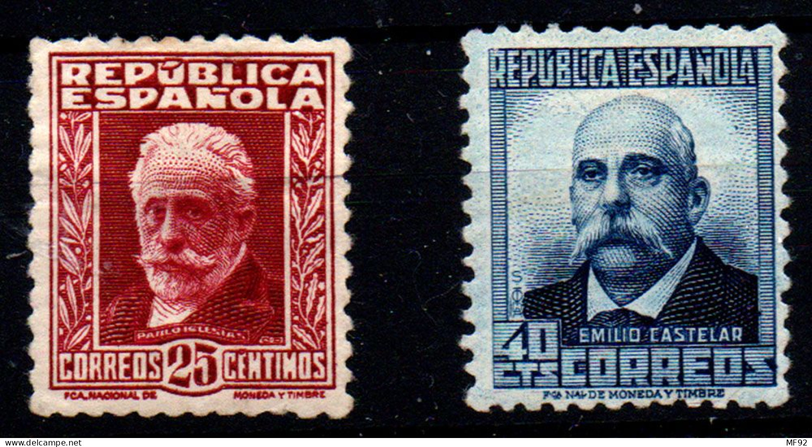 España Nº 658, 660. Año 1931/32 - Neufs