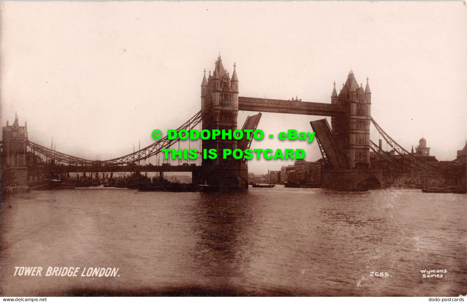 R513154 London. Tower Bridge. Wymans Series. RP - Autres & Non Classés
