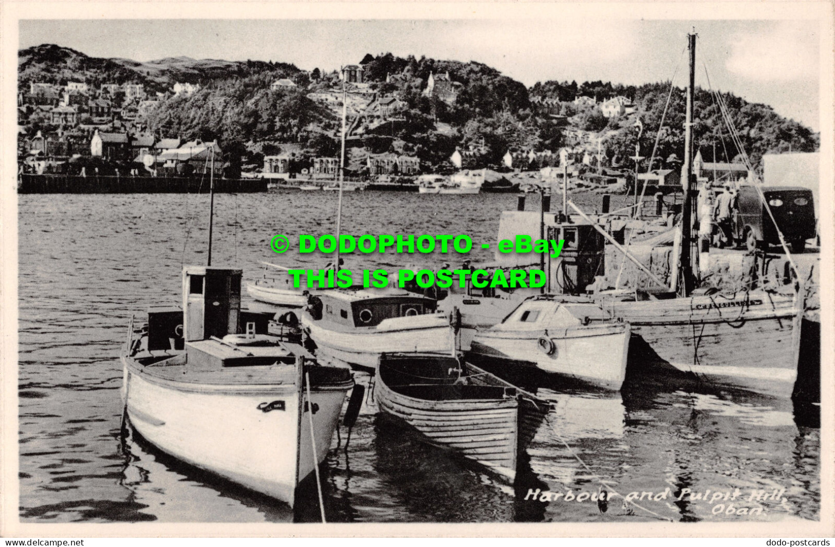 R513723 Oban. Harbour And Pulpit Hill. M. And L. National Series - Mundo