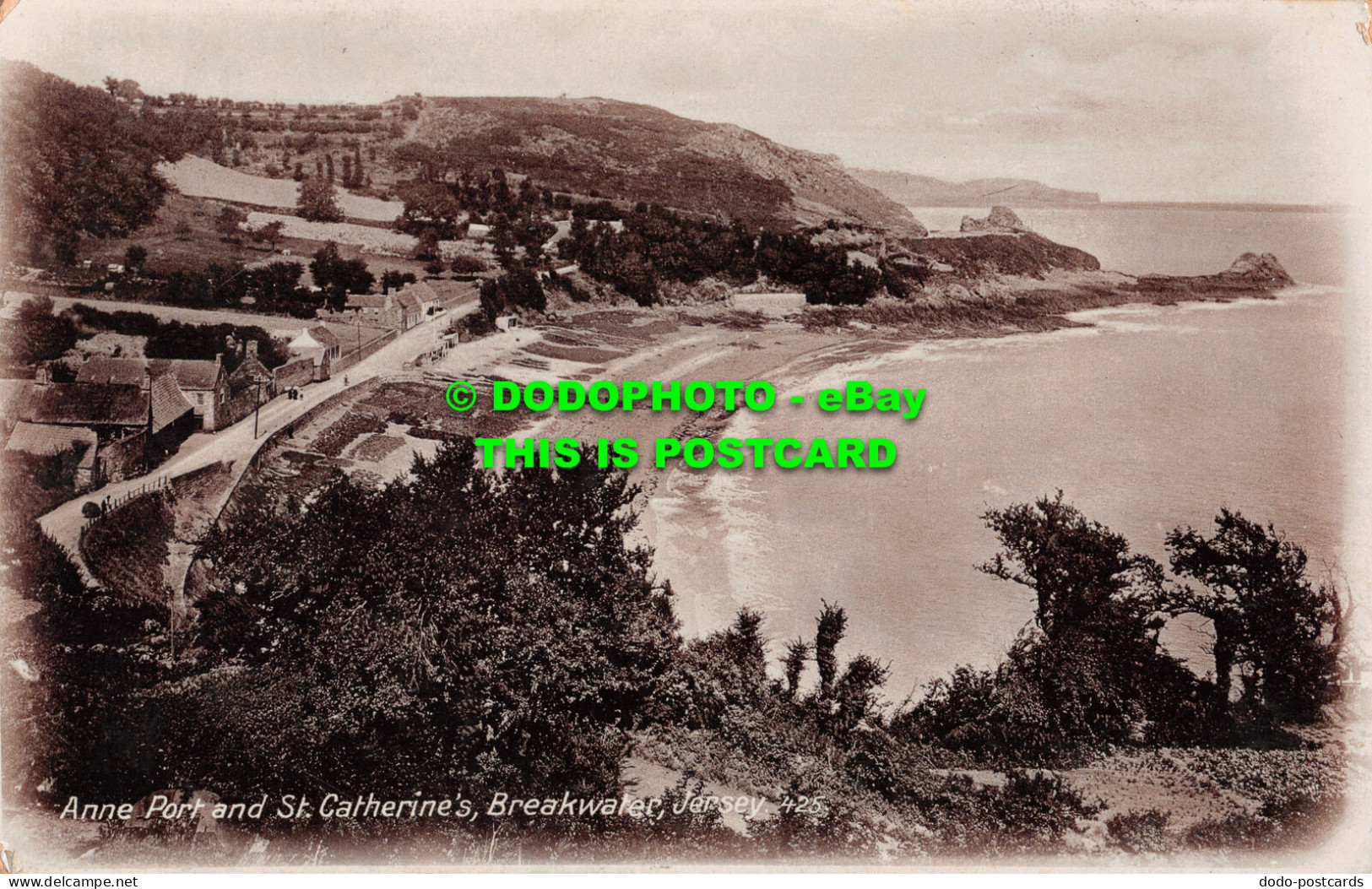 R513730 Jersey. Anne Port And St. Catherine. Breakwater. J. Welch. 1912 - Mundo