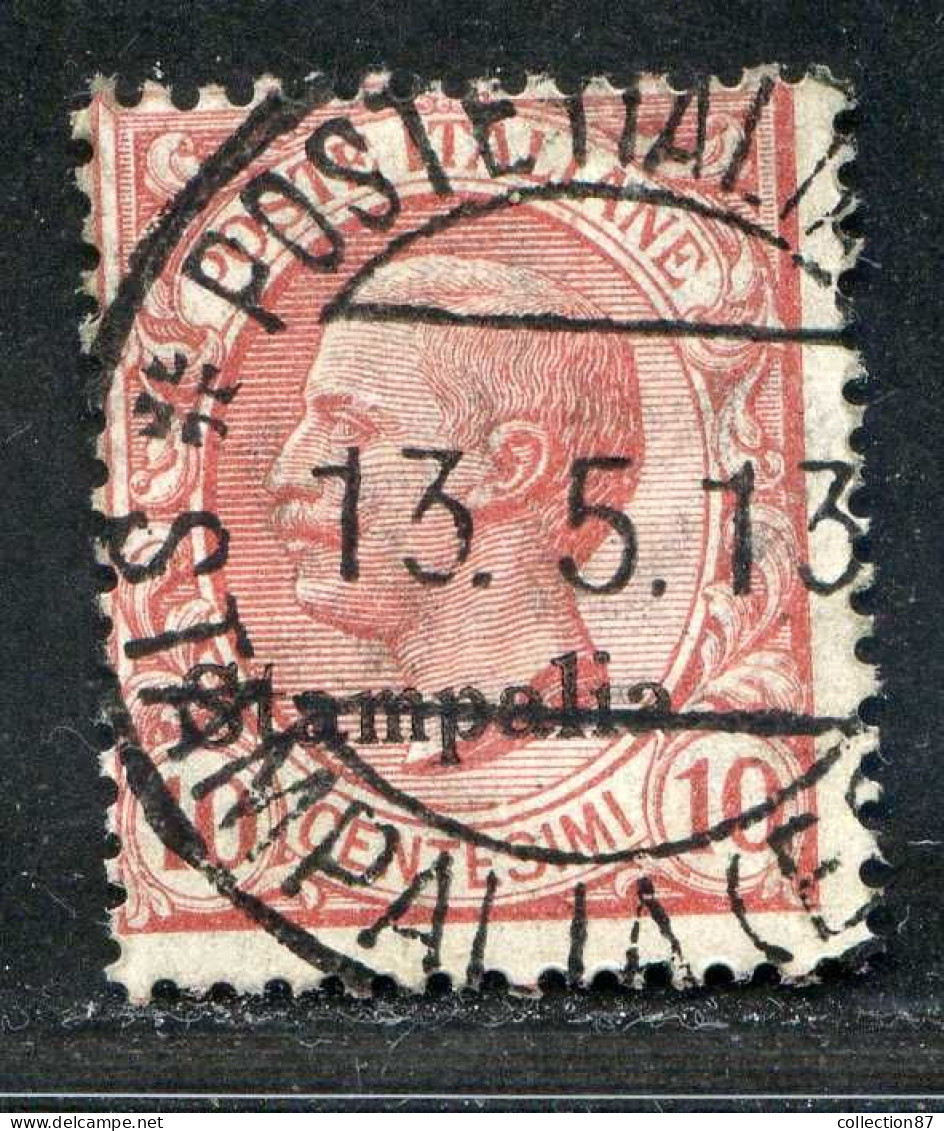 REF094 > ITALIE STAMPALIA EGÉE < Yv N° 3 Ø Beau Cachet Oblitéré Dos Visible -- Used Ø - Aegean (Stampalia)