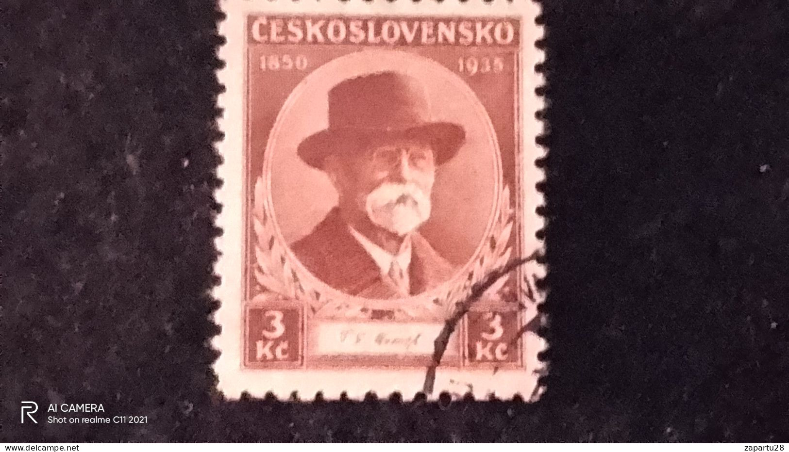 ÇEKOSLAVAKYA-1935-         3  KC.          DAMGALI - Other & Unclassified