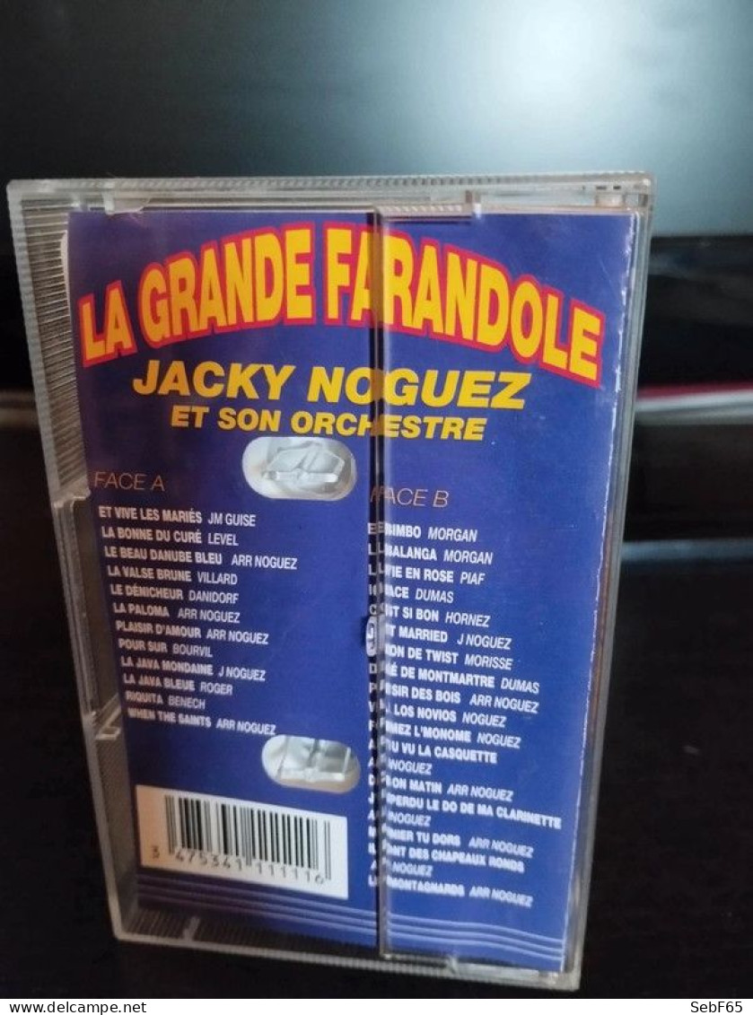 Cassette Audio La Grande Farandole - Jacky Noguez Et Son Orchestre - Cassettes Audio