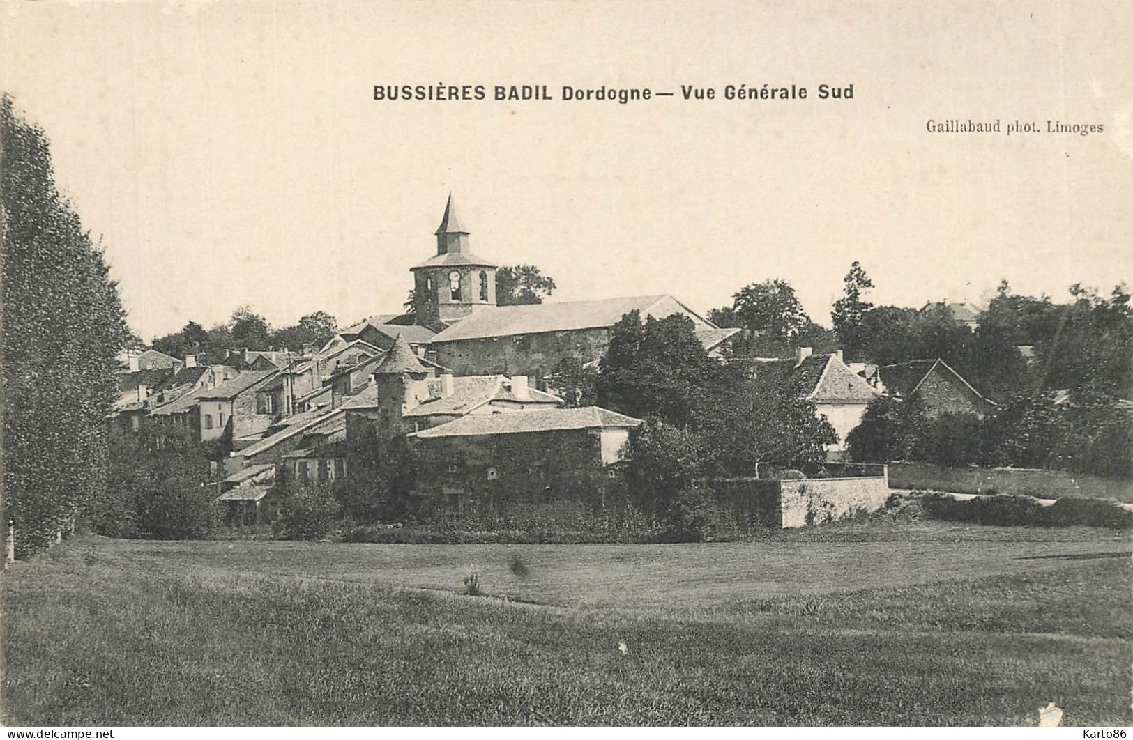 Bussières Badil * Vue Générale Du Village , Côté Sud - Sonstige & Ohne Zuordnung