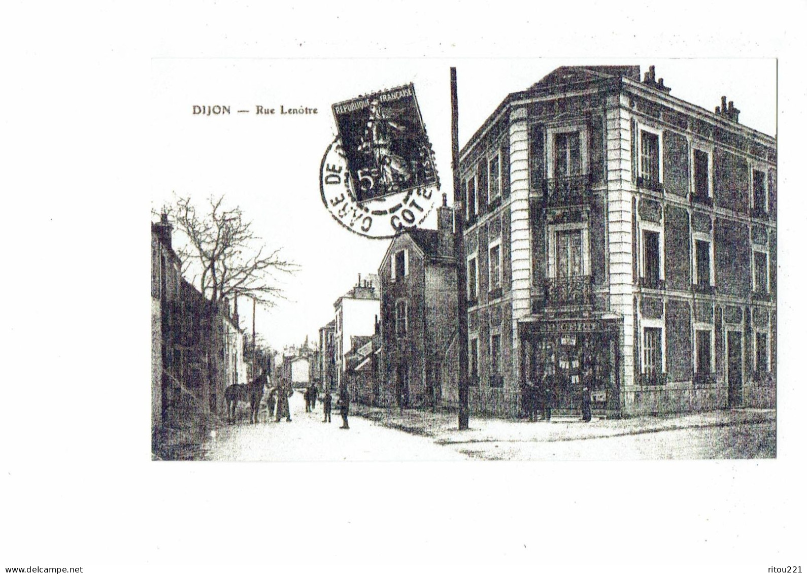21 Reproduction DIJON - Rue Lenotre - - Dijon