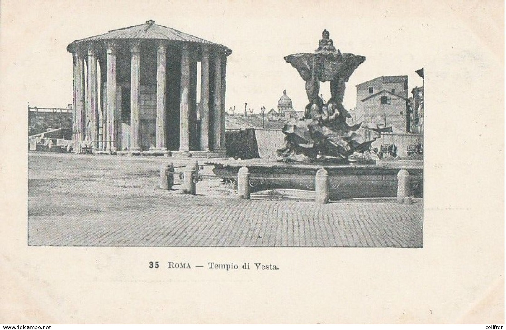 Lazio - Roma  -  Tempio Di Vesta - Autres Monuments, édifices