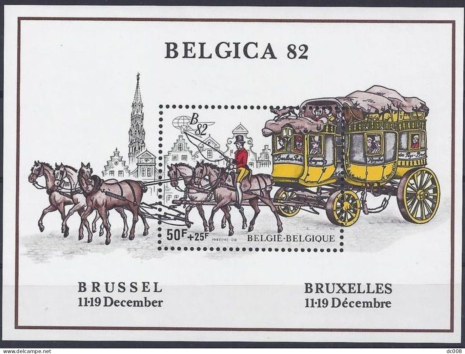 COB BL59 Belgica 82-1982-MNH-postfris-neuf-10 Stuks/pieces - 1961-2001