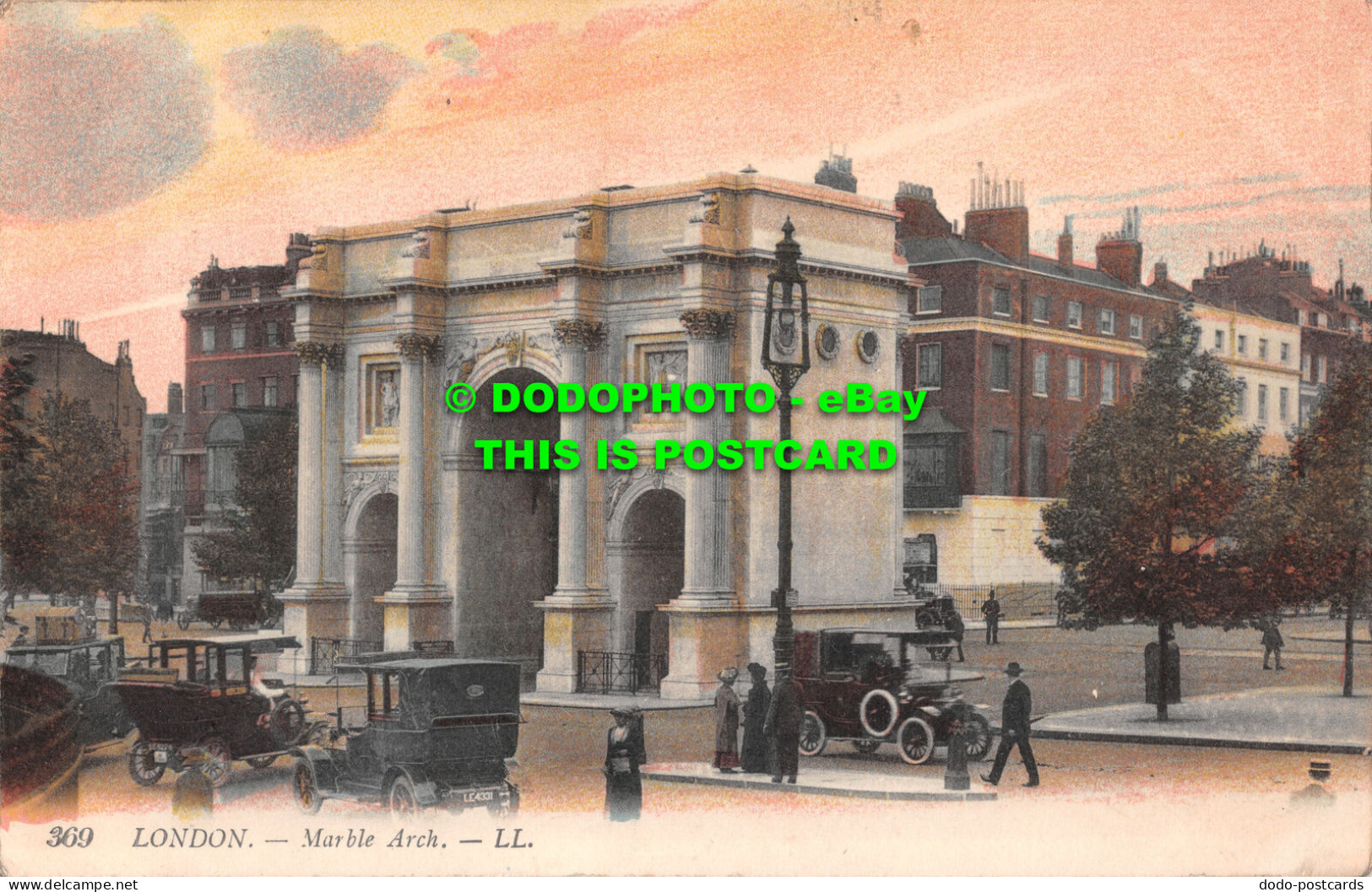 R513802 London. Marble Arch. LL. 369. Postcard - Sonstige & Ohne Zuordnung