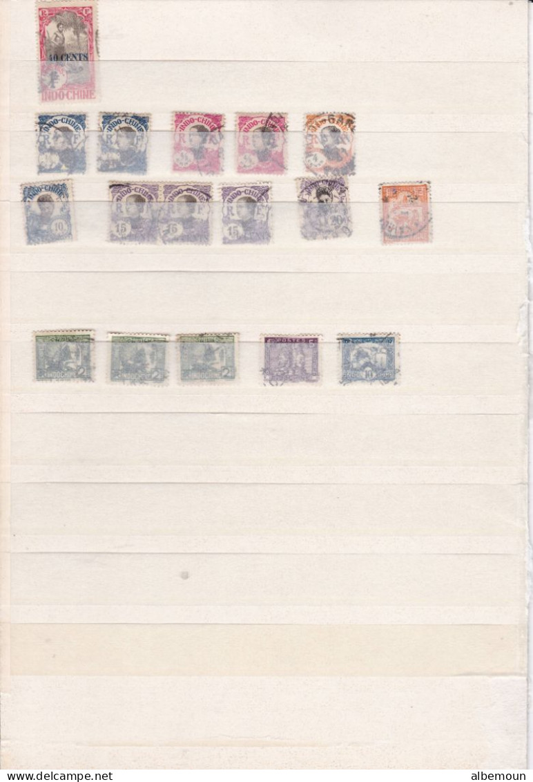 Indochine Divers 1889-1923 - Used Stamps