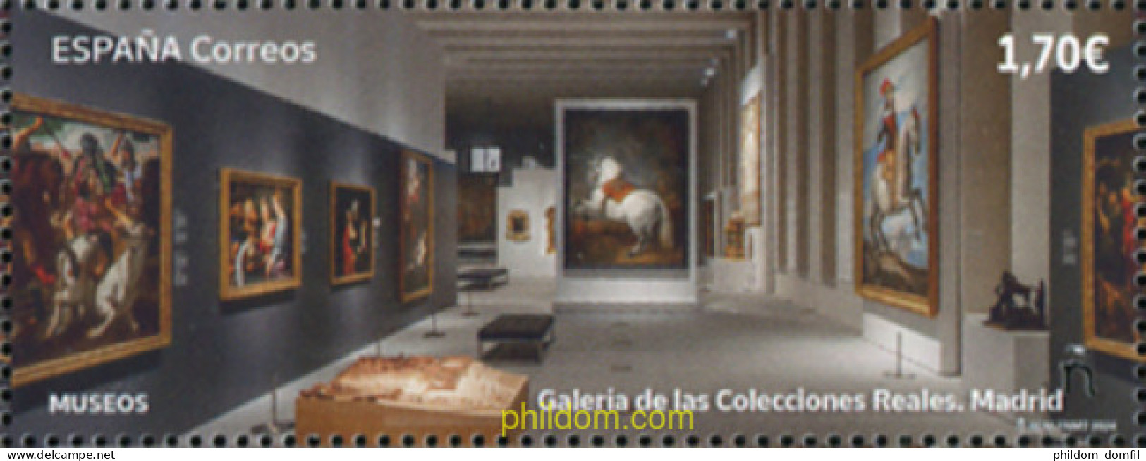 730074 MNH ESPAÑA 2024 MUSEOS. GALERÍA DE LAS COLECCIONES REALES. MADRID. - Neufs