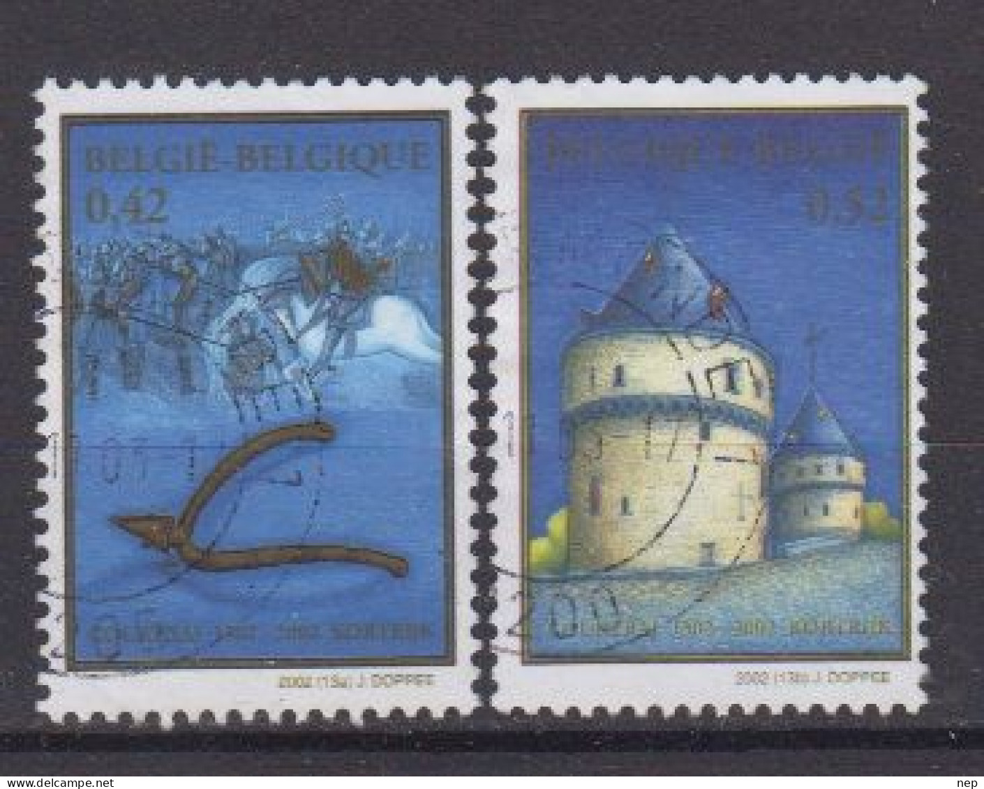 BELGIË - OPB - 2002 - Nr 3088/89 - Gest/Obl/Us - Used Stamps