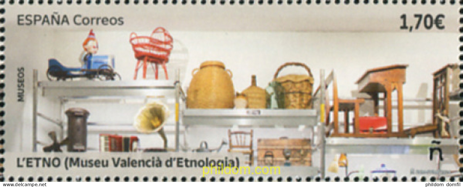 730072 MNH ESPAÑA 2024 MUSEOS. L'ETNO.MUSEU VALENCIÀ D'ETNOLOGIA. - Unused Stamps