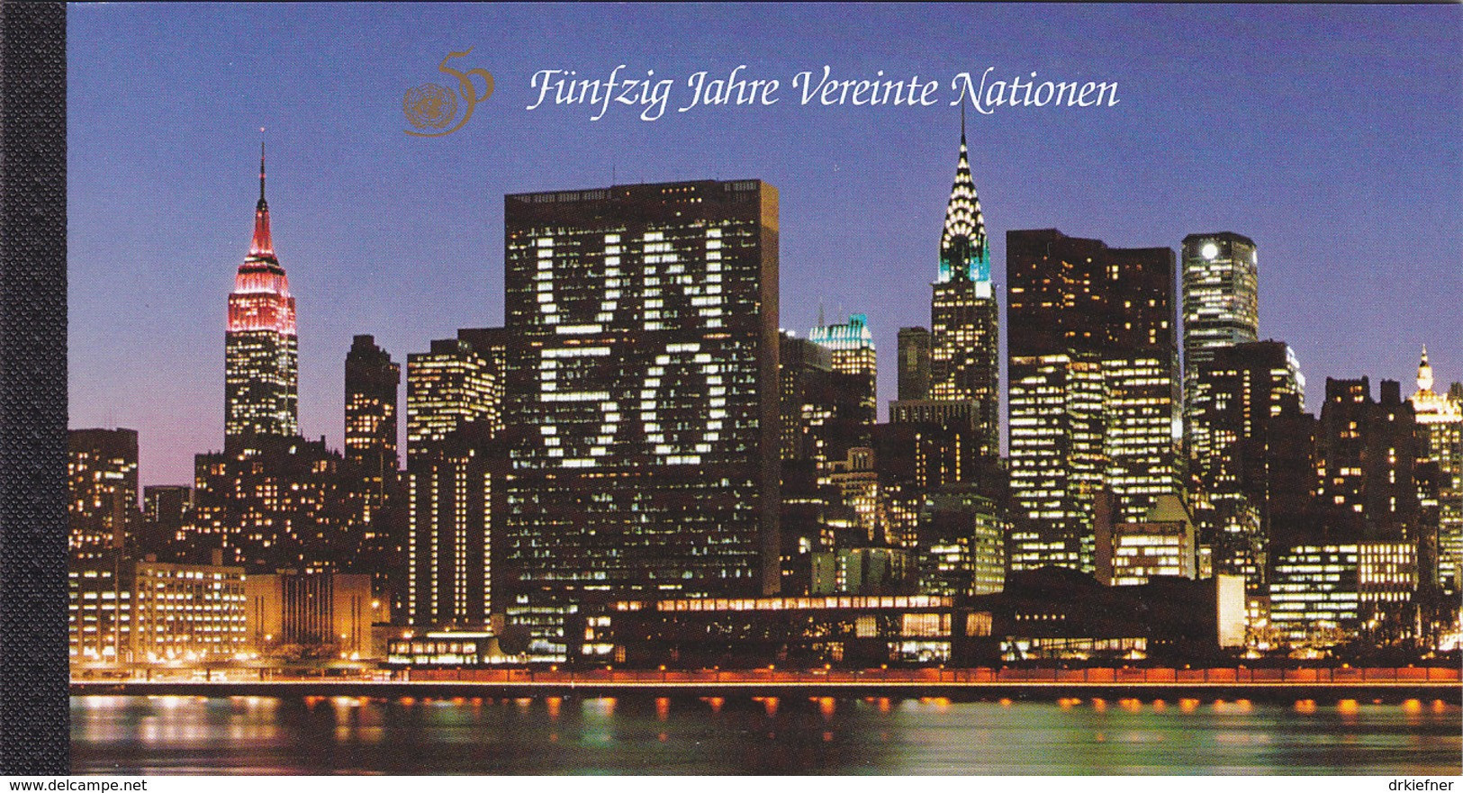 UNO WIEN MH 1, Postfrisch **, 50 Jahre UNO, 1995 - Booklets