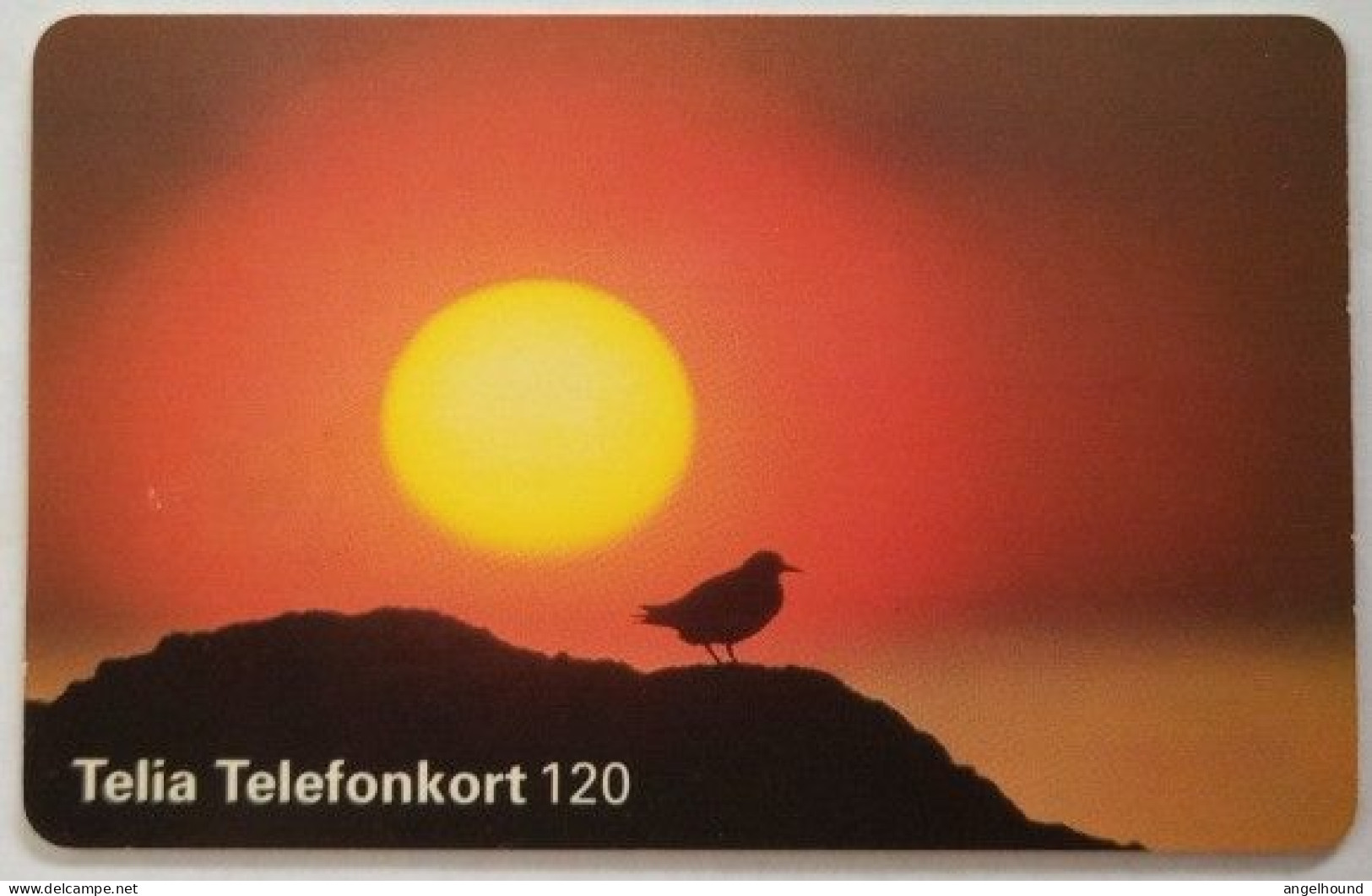 Sweden 120 Mk. Chip Card - Bird 22 Turnstone -Sol Och Fagel - Zweden