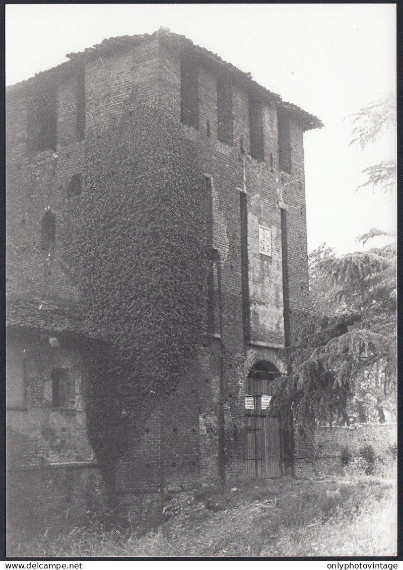 Legnano (MI) 1960 - Veduta Del Castello Visconteo - Vintage Photo - Foto - Orte