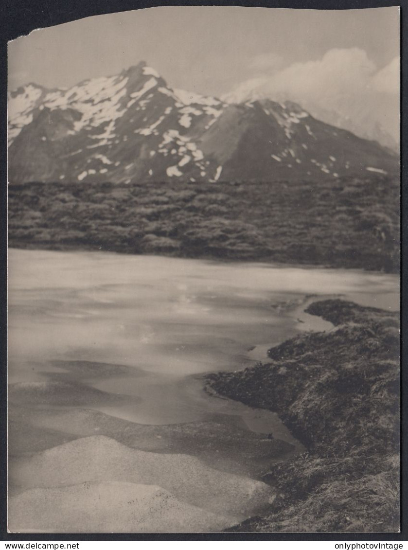 Valle D'Aosta 1960 - Veduta Caratteristica - Foto Epoca - Vintage Photo - Places