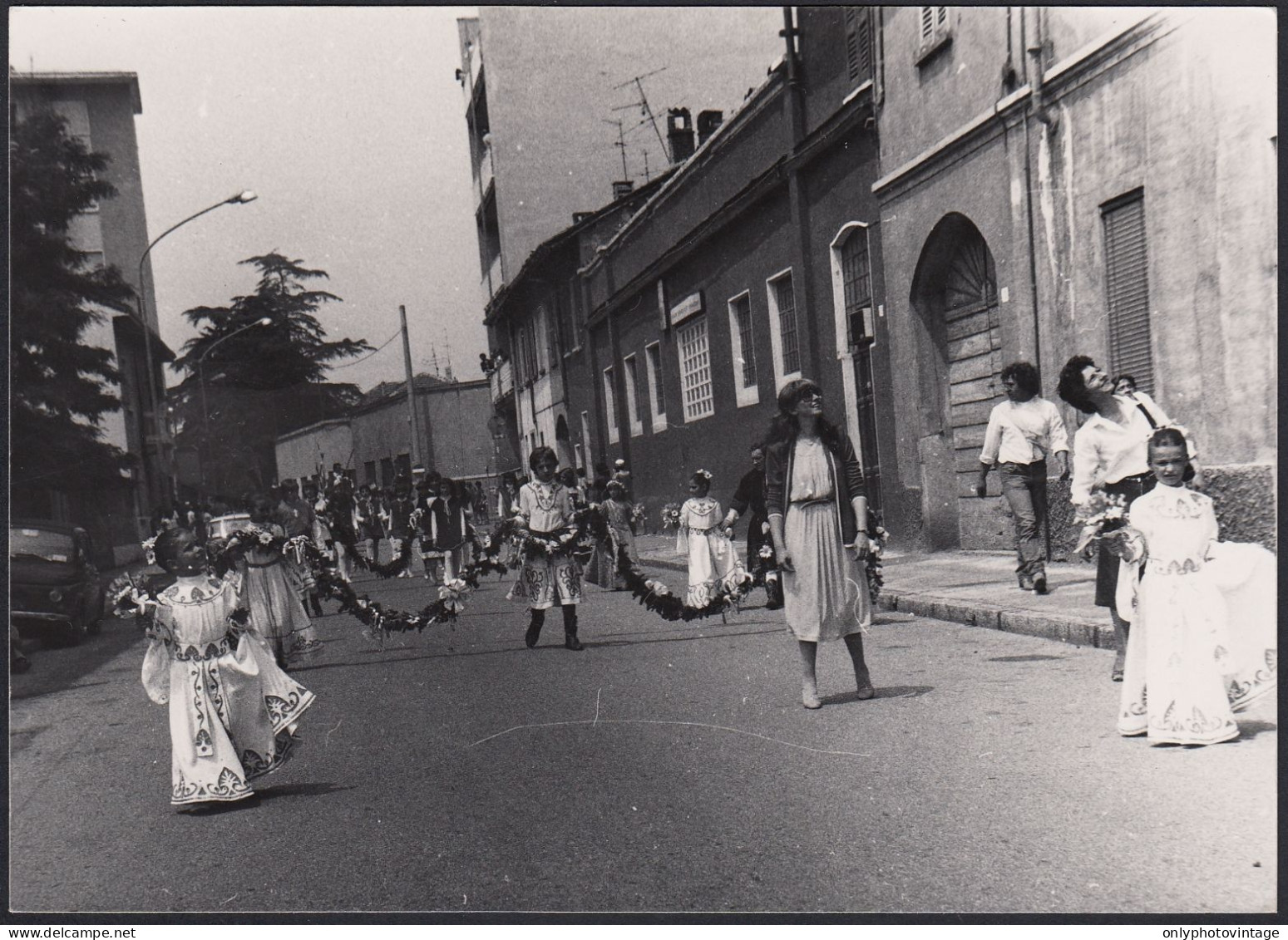 Legnano 1977 - Palio - Corteo Storico - Fotografia Epoca - Vintage Photo - Lieux