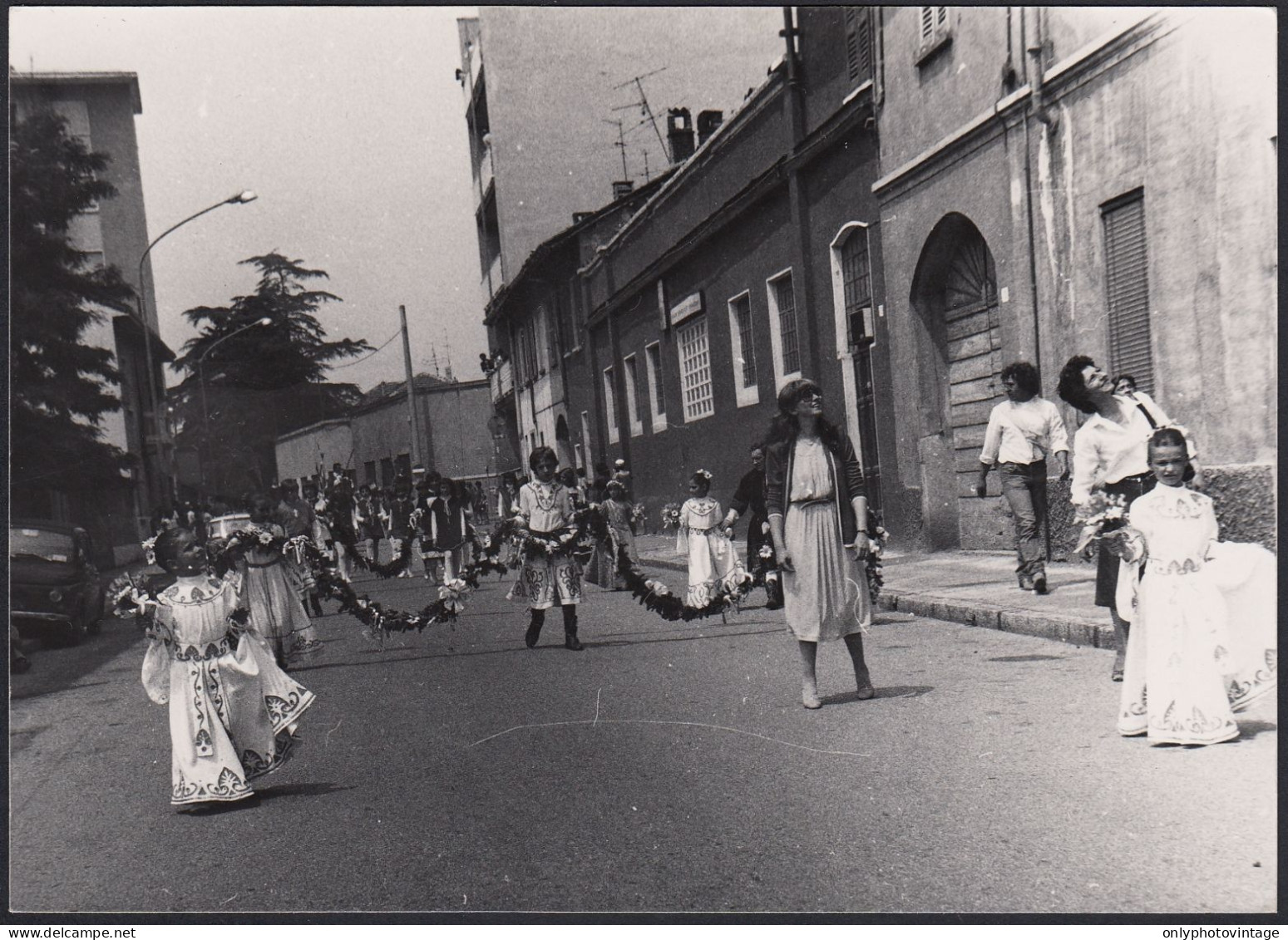 Legnano 1977 - Palio - Corteo Storico - Fotografia Epoca - Vintage Photo - Places