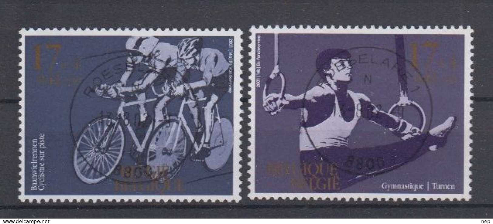 BELGIË - OPB - 2001 - Nr 3012/13 (ROESELARE) - Gest/Obl/Us - Used Stamps