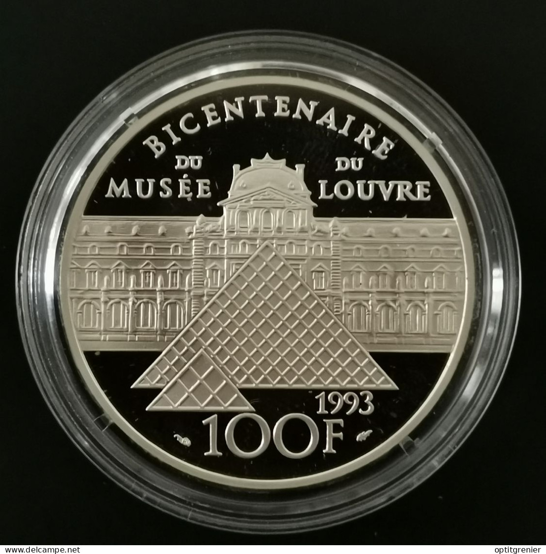 100 FRANCS ARGENT BE 1993 LOUVRE LA VENUS DE MILO FRANCE / SANS COFFRET / PROOF SILVER - 100 Francs